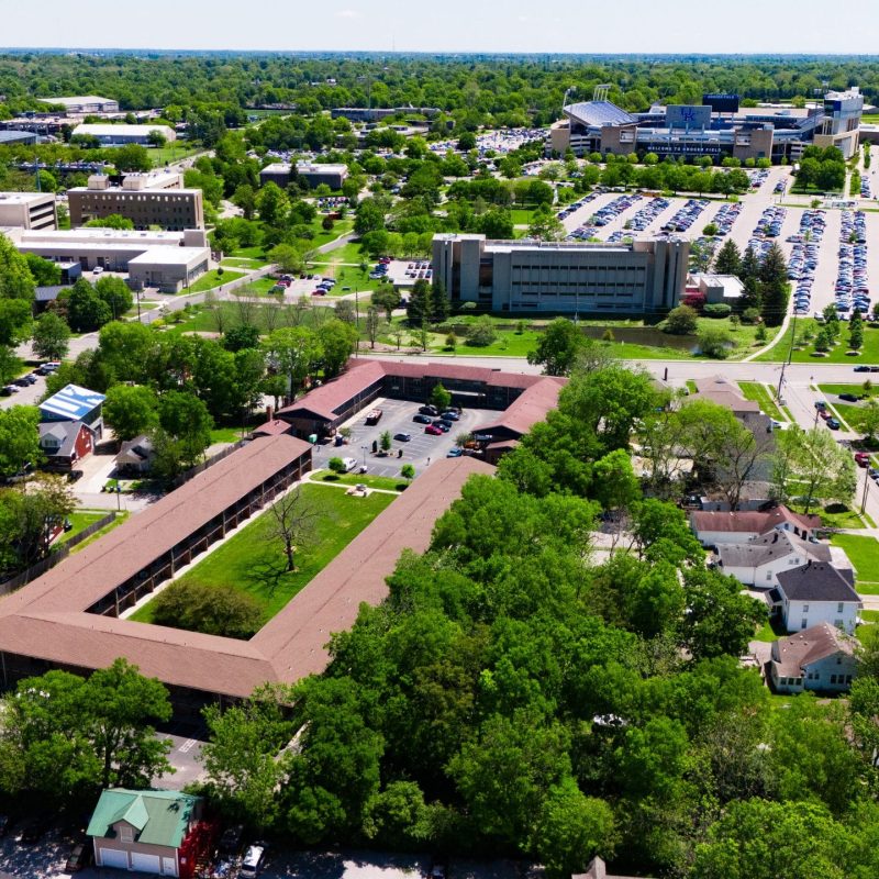 The Axis at 1435 with Kroger Field and University of Kentucky